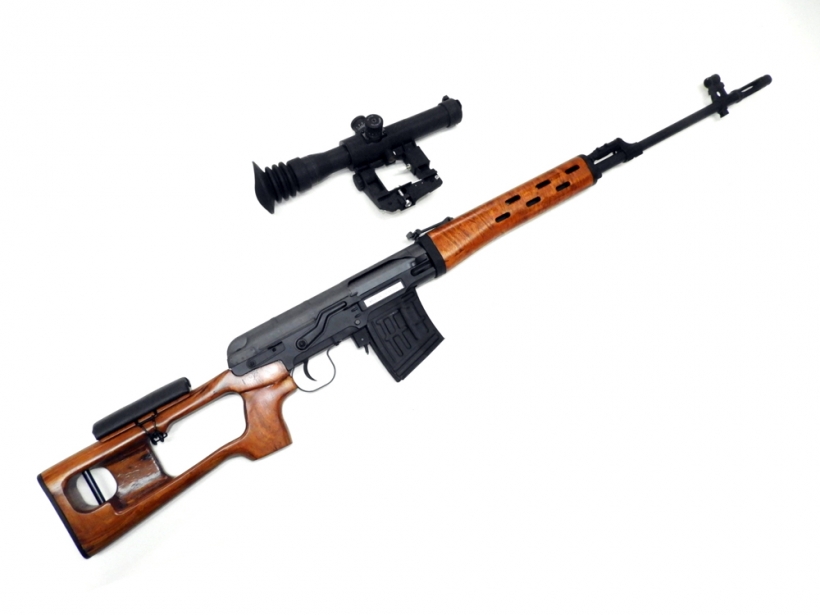 ドラグノフDRAGUNOV SVD エアガン 東京マルイスコープ他セット