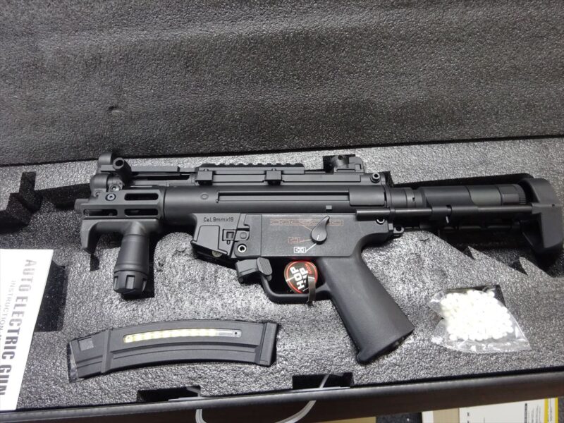 CYMA Enhanced MP5K PDWストック フルメタルETU カスタム | エアガン・ミリタリーショップMASTERS EC CYMA Enhanced MP5K PDWストック フルメタルETU カスタム | エアガン・ミリタリーショップMASTERS EC